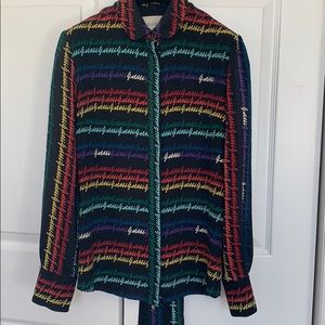Gucci silk shirt authentic